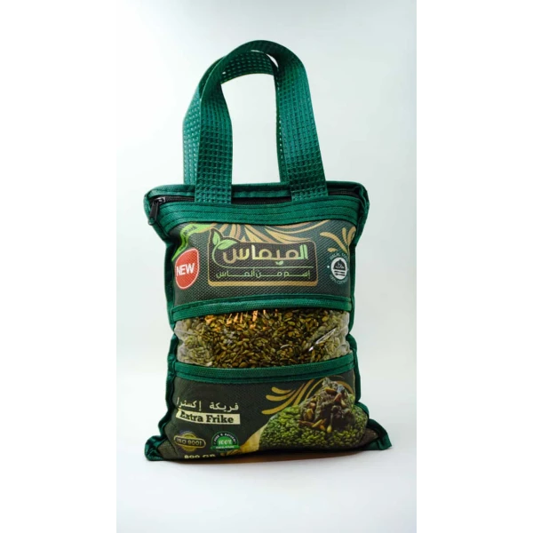 syrian freekeh, zahra first municipality, 800g