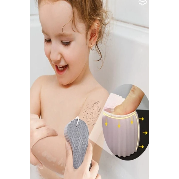 soft sponge body scrub skin cleanser dead skin remover remover pouch fiber