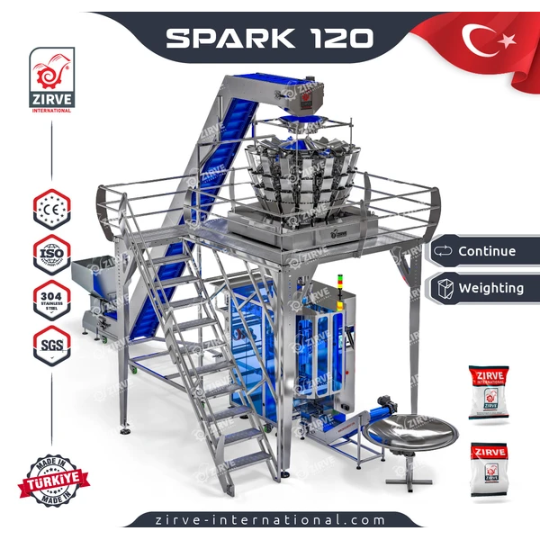 spark 120 paketleme hattı