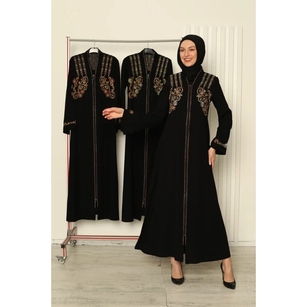 colorful gulf abayas