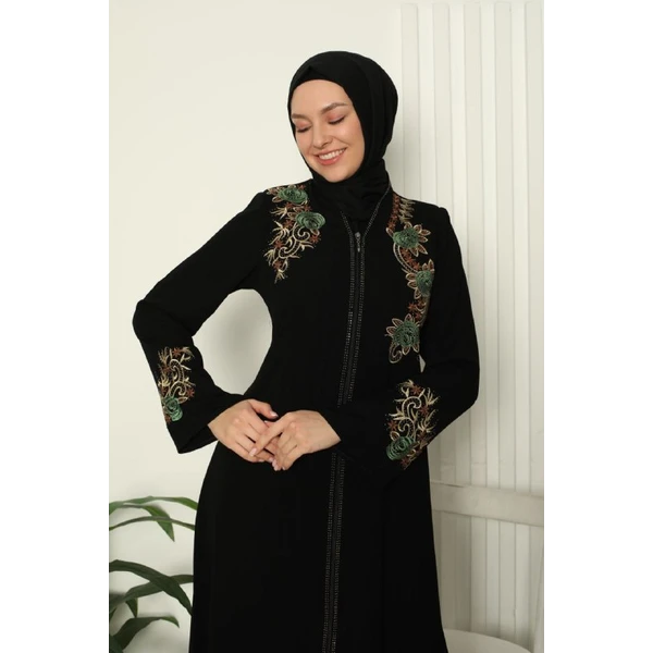 colorful gulf abayas