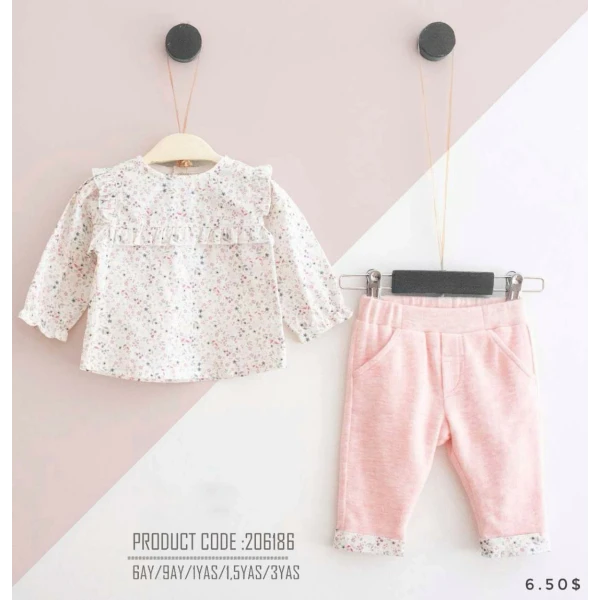 bermuda blouse and pants for girls