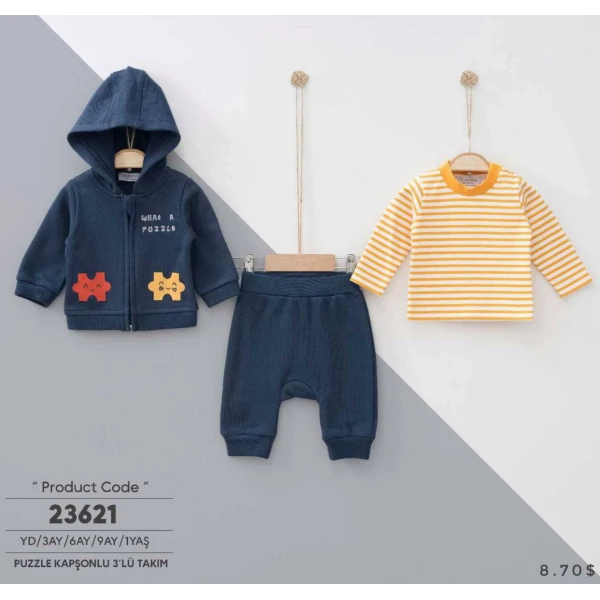 winter baby boys pajama set