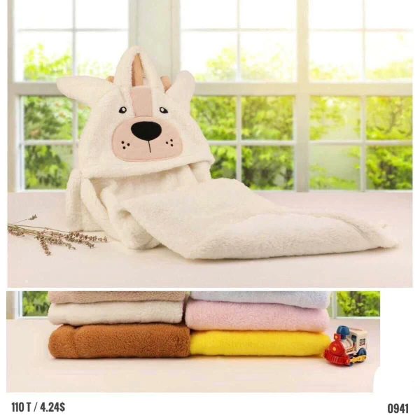 super soft baby hooded bath towels