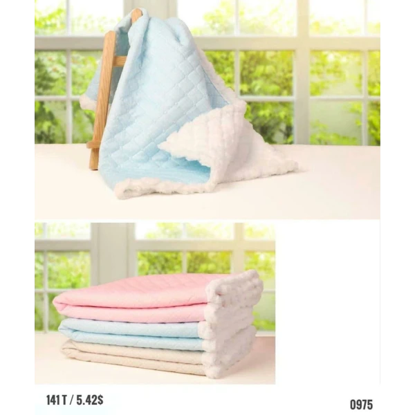 100% cotton winter baby blanket