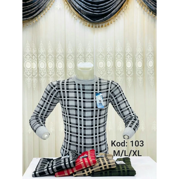 men's knitted sweater