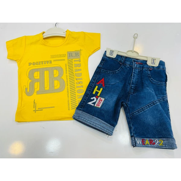 bb 2 piece jeans set