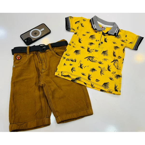 boy's linen set 2 pieces