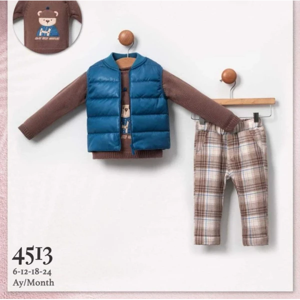 three-piece winter set for boys