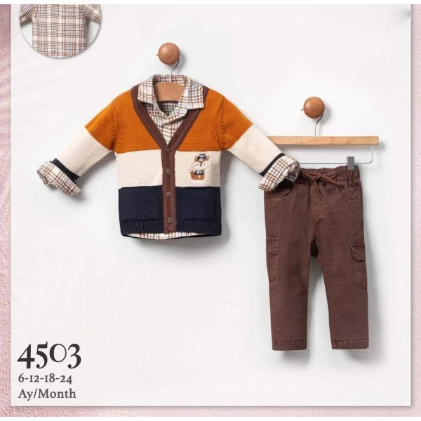 three-piece winter set for boys