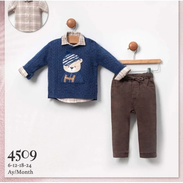 three-piece winter set for boys