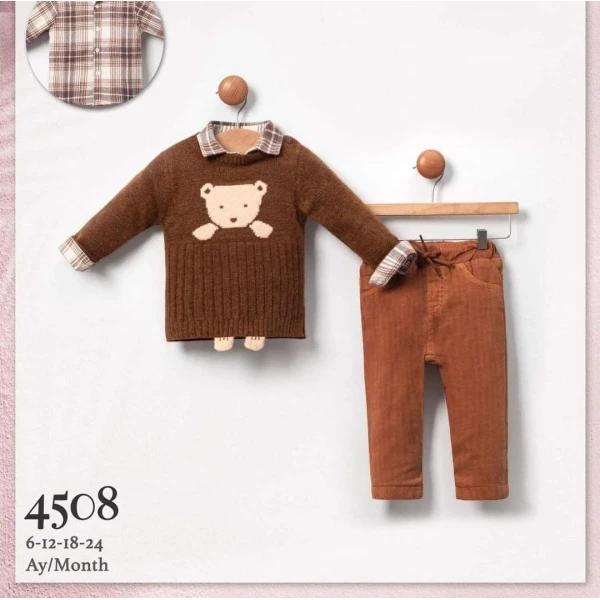 three-piece winter set for boys