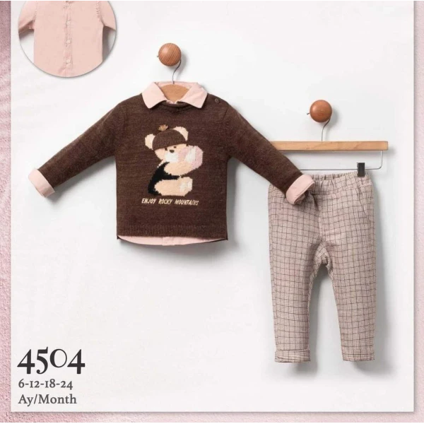 three-piece winter set for boys