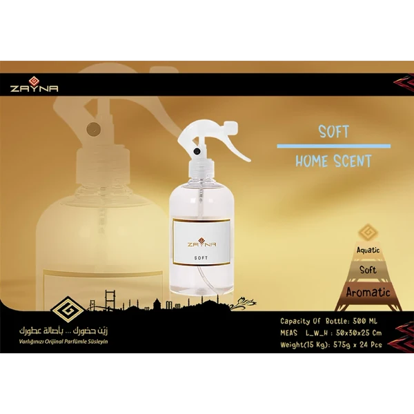 zayna soft home scent 500 ml with price 2.5 usd