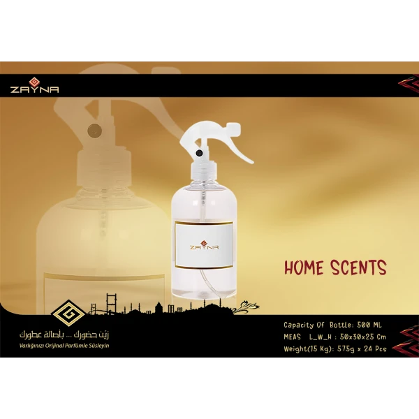 zayna leather home scent 500 ml