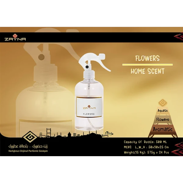 zayna flowers home scent 500 ml