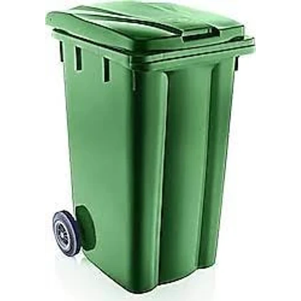 green garbage container 240 lt