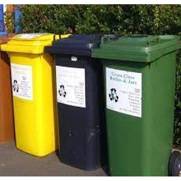 yeşil çöp konteyneri 240 lt