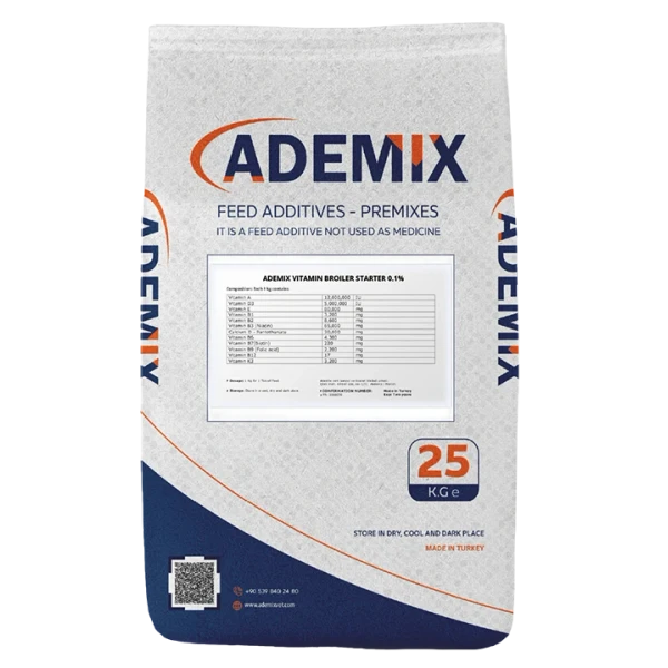 ademix vitamin broiler starter 0.1%
