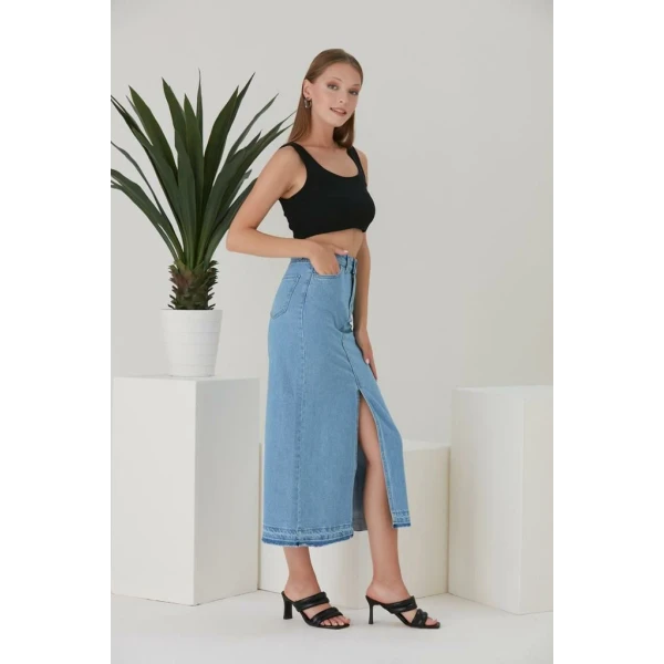 fashion jeans skirt