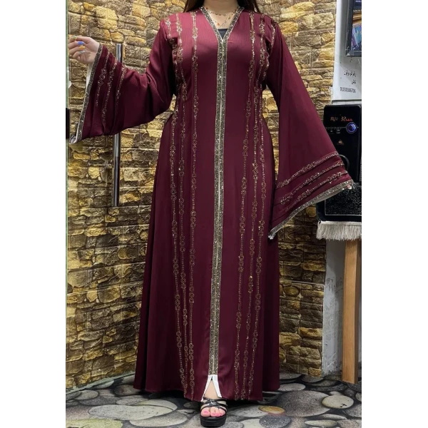 silk abaya