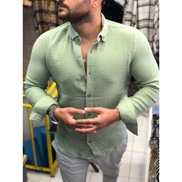 100% cotton men's shirt