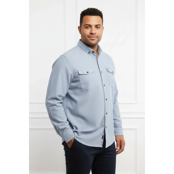 battal boy gabardine men's shirt
