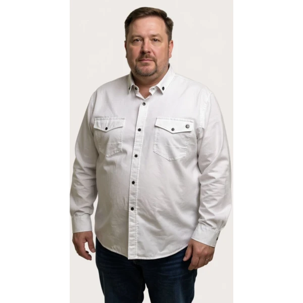 battal boy gabardine men's shirt