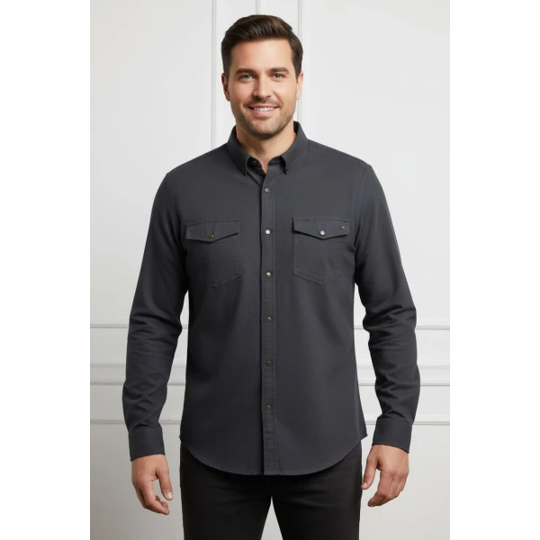 battal boy gabardine men's shirt