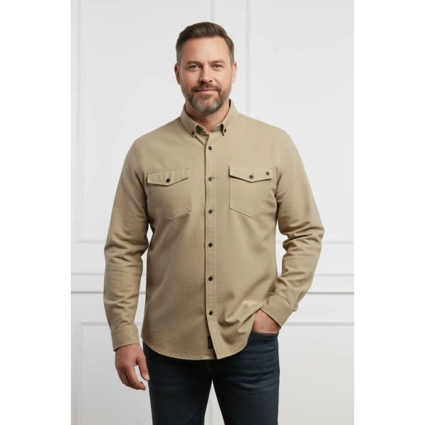 battal boy gabardine men's shirt