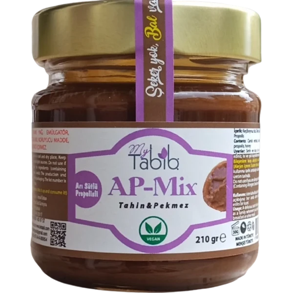 natural royal jelly - tahini paste with propolis