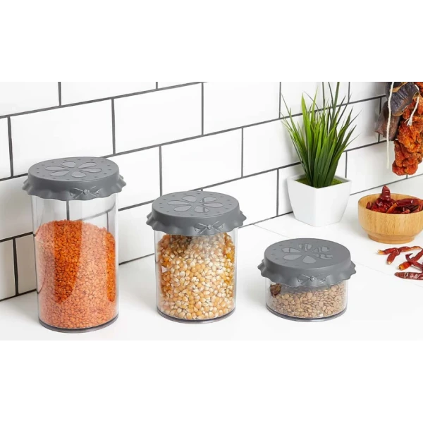 plastic household items, spice boxes