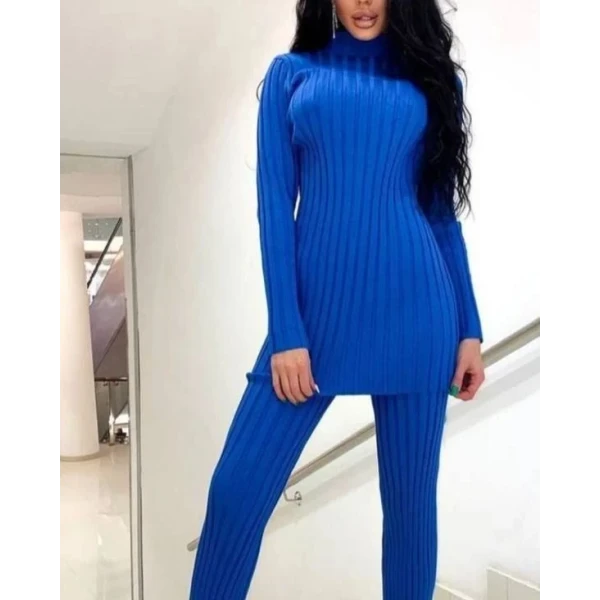 2 piece knitwear suit