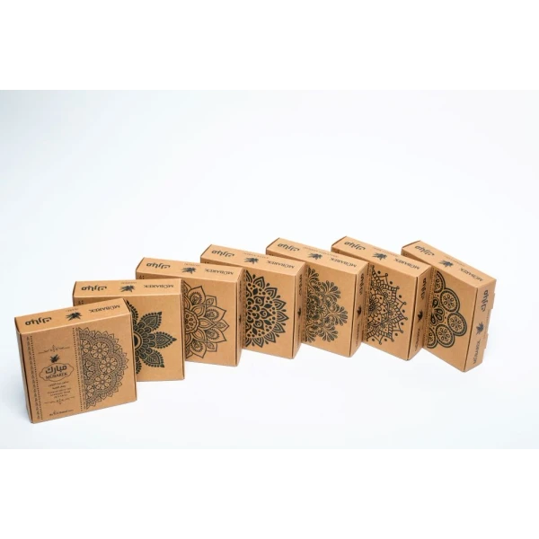 14 paket kokulu sabun (mübarek 4 adet), 7 adet oryantal koku