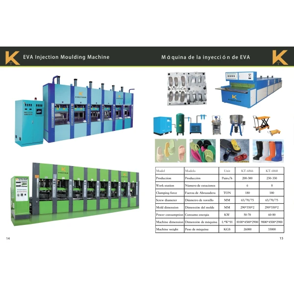 eva injection moulding machine