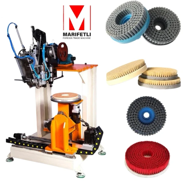 mx-4 axis driling and tufting machine