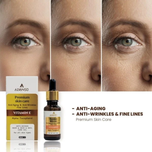 anti-aging & anti-wrinkles vitamin e serum