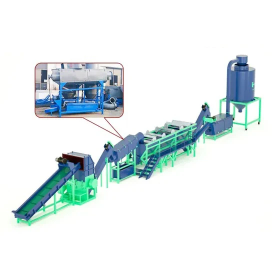 pp pe bottle washing line with automation