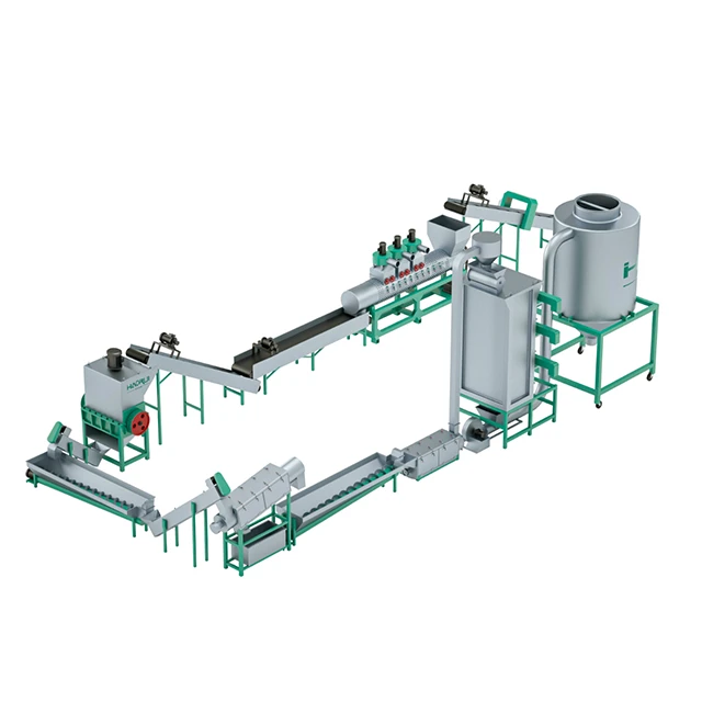 plastic sheet recycling equipment with energy-conscious design